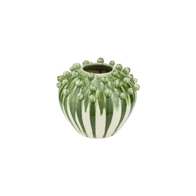 Vaso Deco L REGINALDO bianco/verde Vaso Deco L REGINALDO bianco/verde
