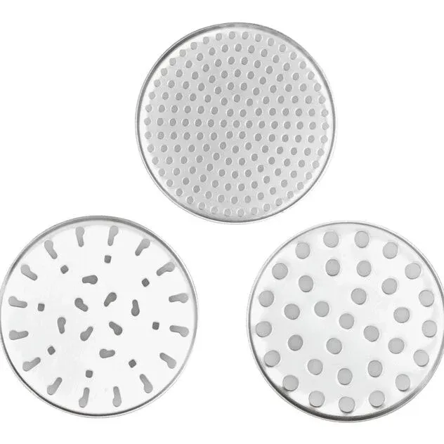 Pressapatate con 3 griglie inox