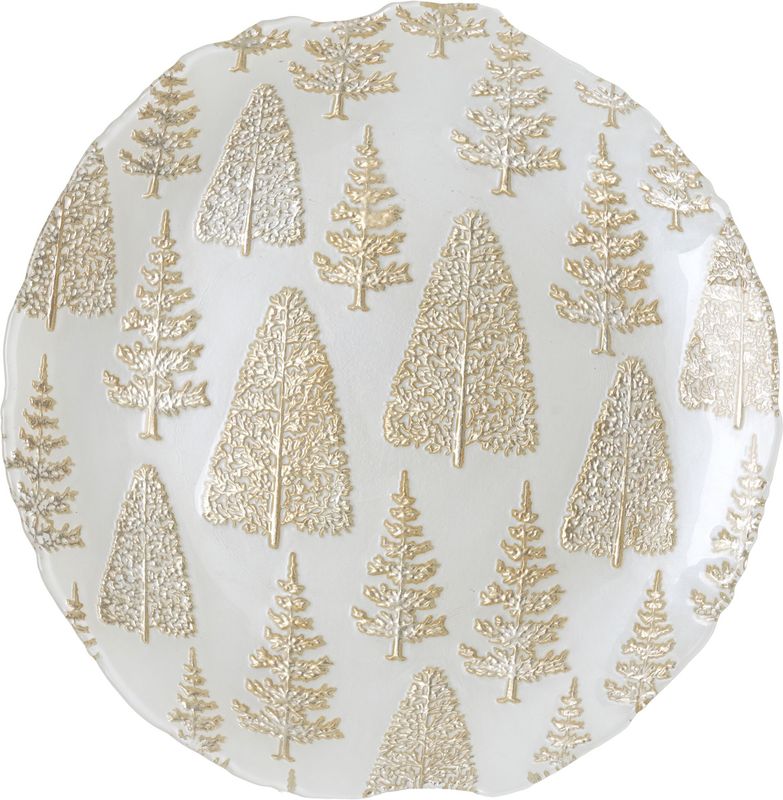 Piatto panettone Sapin bianco cm. 32