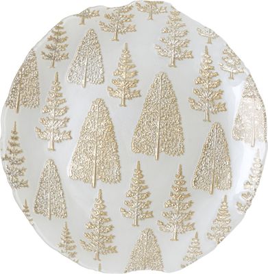 Piatto panettone Sapin bianco cm. 32