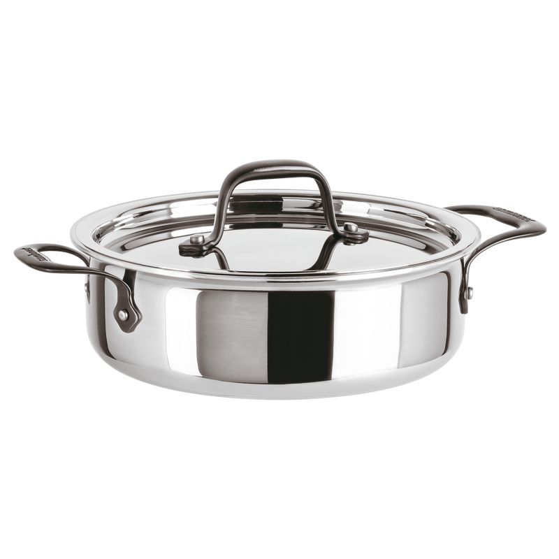 Casseruola bassa cm. 28 + cop. cm.28 Home Chef 5-Ply Casseruola bassa cm. 28 + cop. cm.28 Home Chef 5-Ply