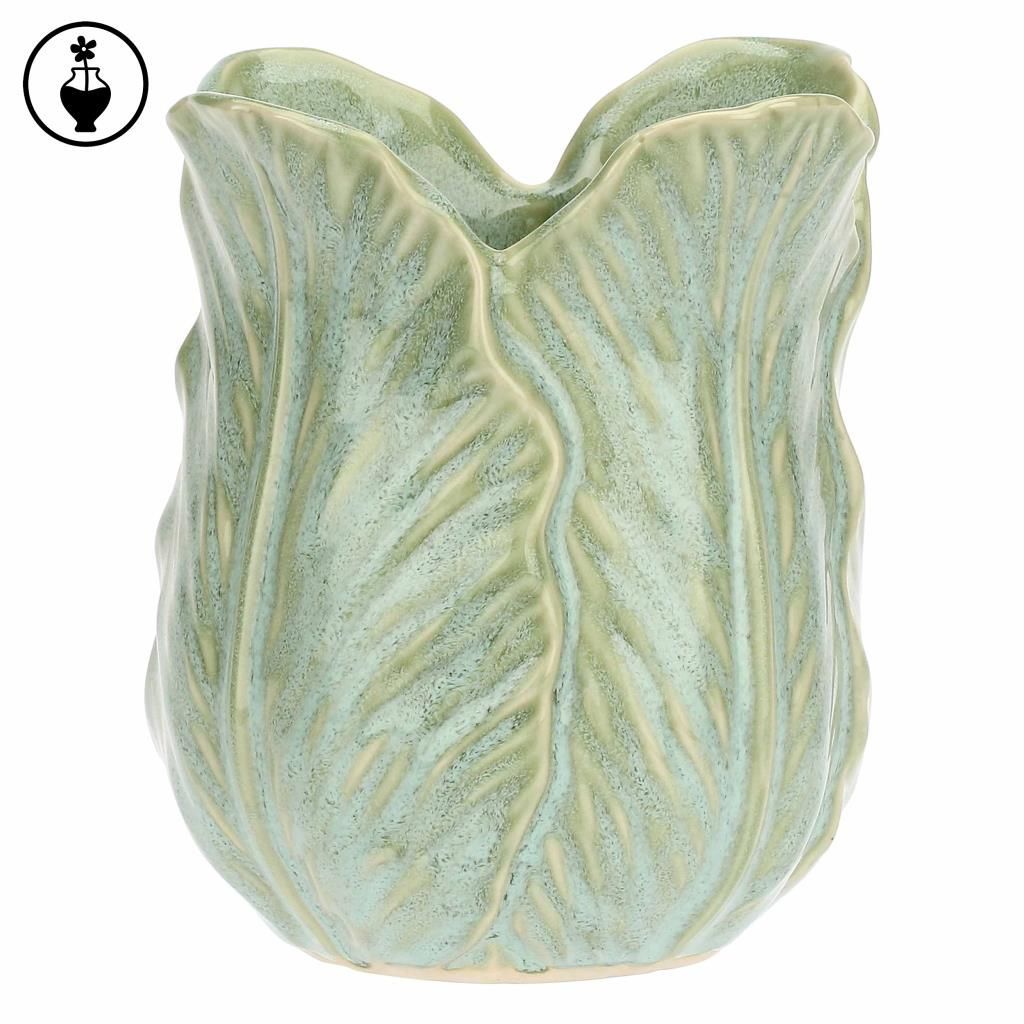 Cachepot verde M DORDOGNA