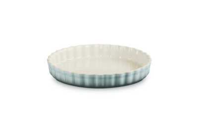 Tortiera Tradition rotonda  in gres vetrificato 28 cm sea salt