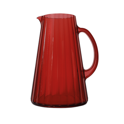 Brocca in acrilico rossa 2,3L.