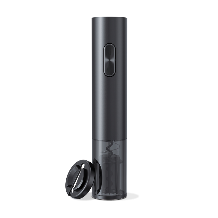 Cavatappi elettrico in finitura nero opaco