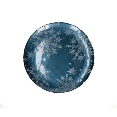 Piatto per panettone blu ILPRIMOFIOCCO