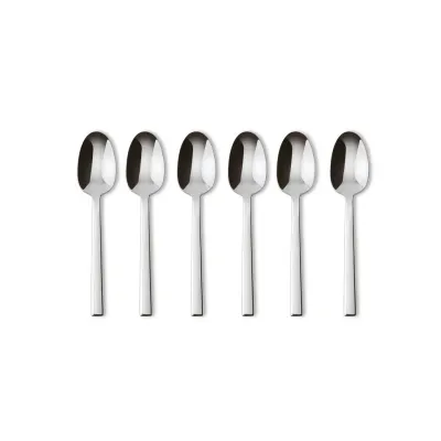 Set 6 cucchiaini moka Neutra acciaio inox