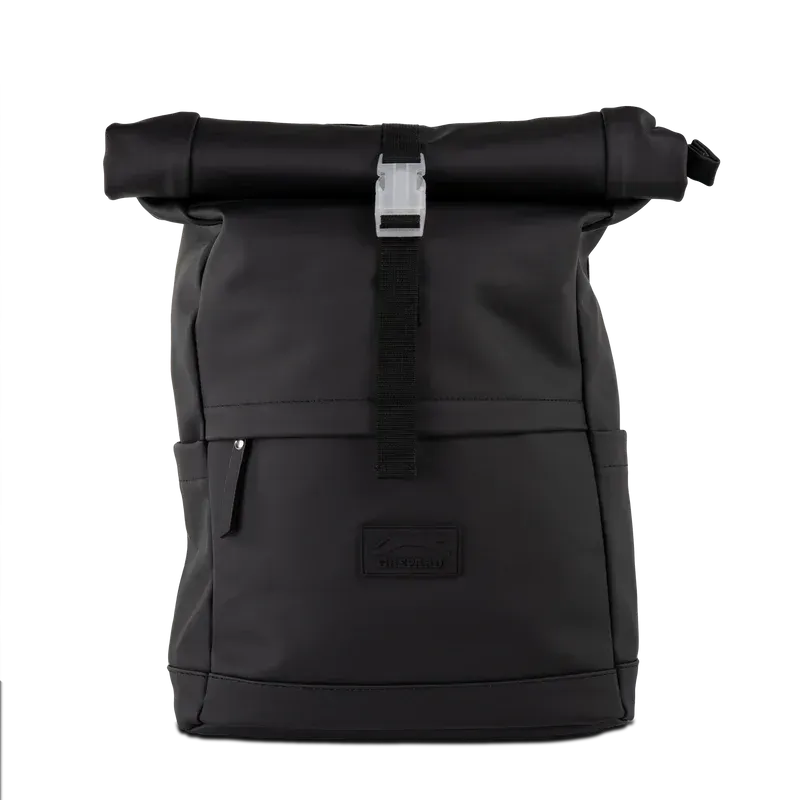 Zaino roll-top SoftGlide impermeabile nero