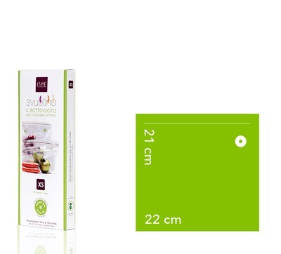 10 buste sottovuoto XS Svuotino 10 buste sottovuoto XS Svuotino
