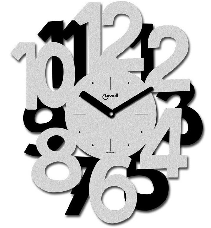 Orologio parete sagomato metallo