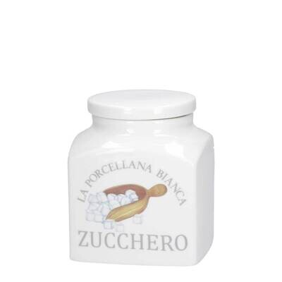 Barattolo decorato porcellana Conserva zucchero Barattolo decorato porcellana Conserva zucchero