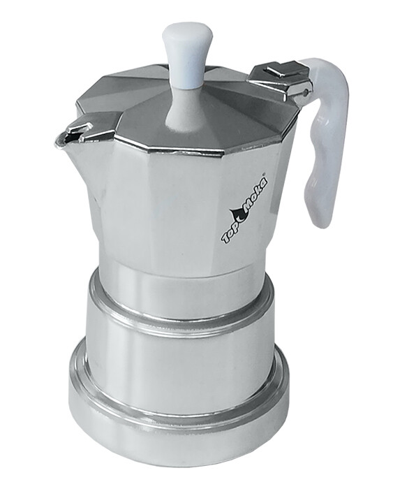 Caffettiera Top Moka 6 tazze silver Caffettiera Top Moka 6 tazze silver