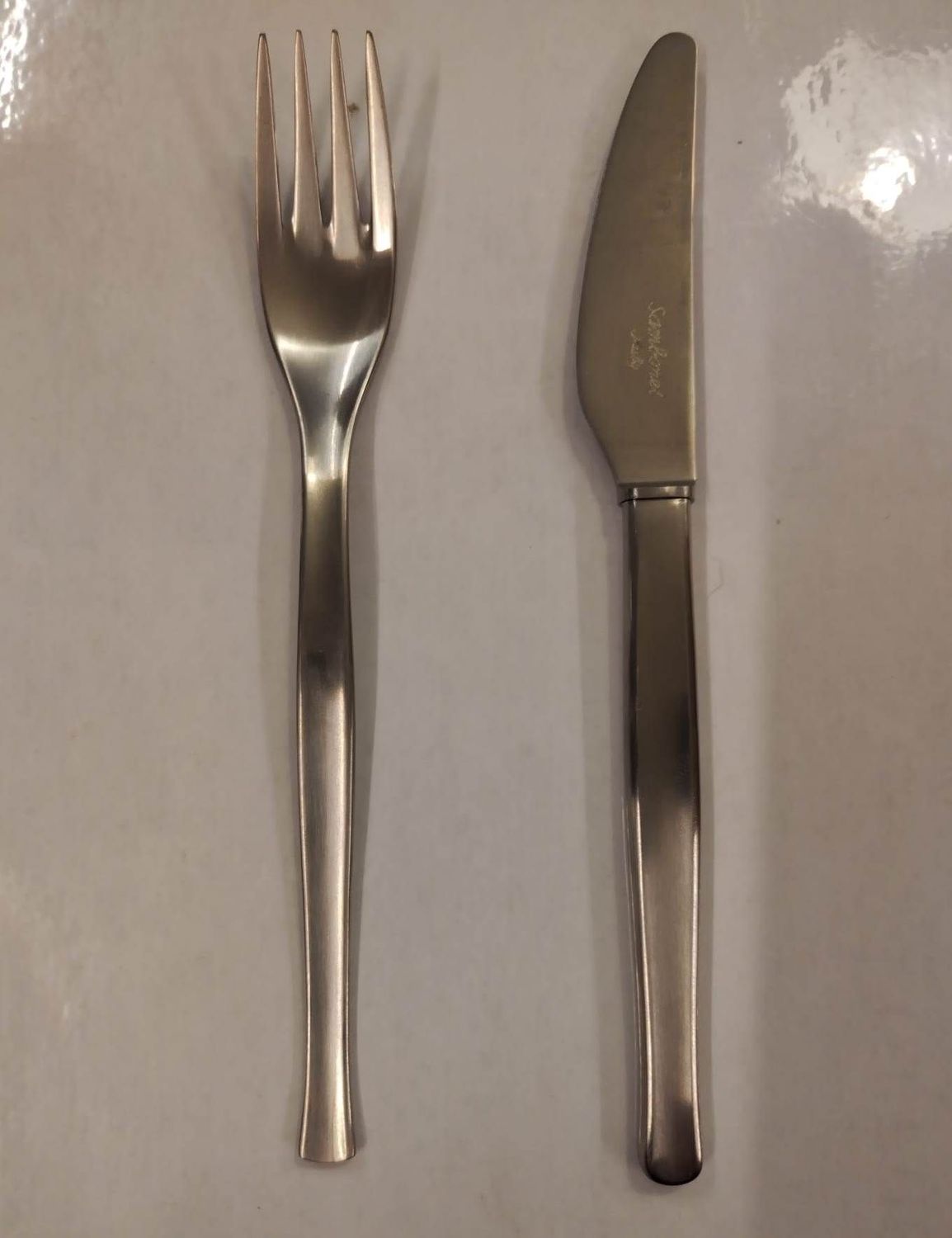 Servizio frutta 12 pezzi mod. 635 Sesia acciaio inox Servizio frutta 12 pezzi mod. 635 Sesia acciaio inox
