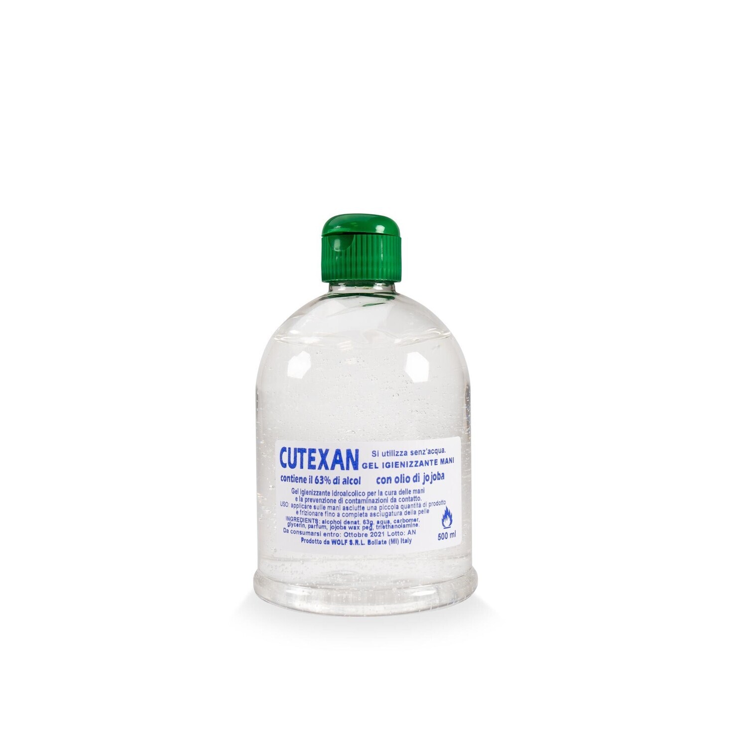 Cutexan gel 500 ml.