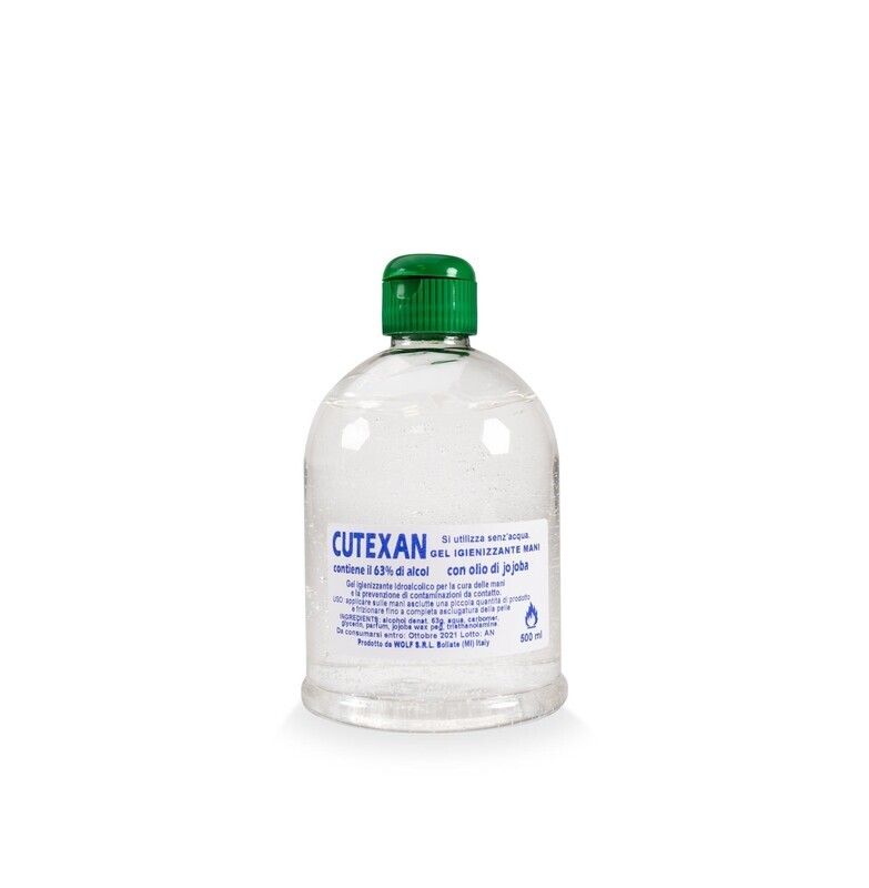 Cutexan gel 500 ml. Cutexan gel 500 ml.