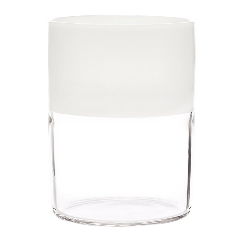 Bicchiere tumbler mezzo vuoto white (TOP) Bicchiere tumbler mezzo vuoto white (TOP)