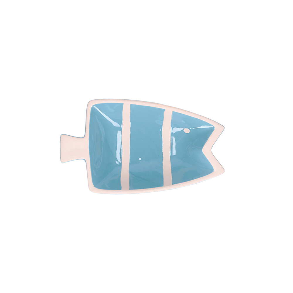 Piatto pesce A azzurro PELAGICOILLOGICO 23,3x14xh 4,5 cm Piatto pesce A azzurro PELAGICOILLOGICO 23,3x14xh 4,5 cm