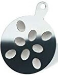 Sottopentola hot ghiaccio acciaio inox e silicone Sottopentola hot ghiaccio acciaio inox e silicone