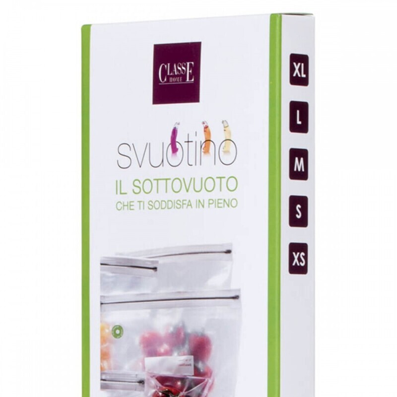 10 buste mix sottovuoto riutilizzabili Svuotino 10 buste mix sottovuoto riutilizzabili Svuotino