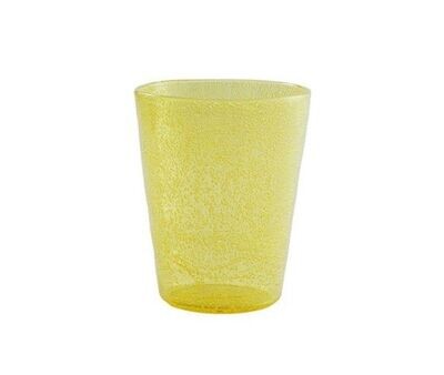 Bicchiere Synth yellow trasparent