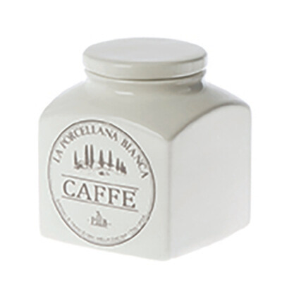 Barattolo porcellana Conserva 1,1 L. Caffè Barattolo porcellana Conserva 1,1 L. Caffè