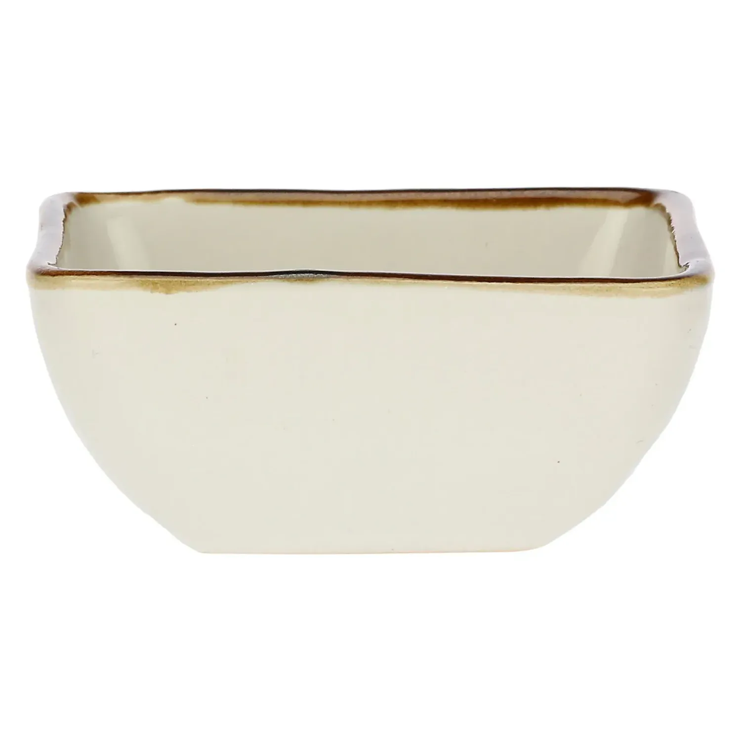 Ciotolina quadrata Concerto avorio 8x8 cm Ciotolina quadrata Concerto avorio 8x8 cm