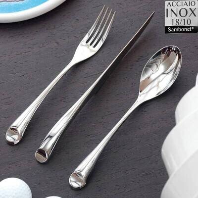 Posto tavola mod. Luna acciaio inox Sambonet