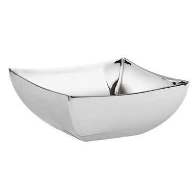 Ciotola quadra Linea Q 12 x 12 acciaio inox