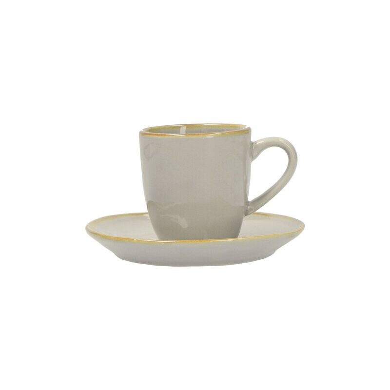 Tazza caffè c/p. Concerto grigio perla 90 cc