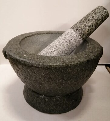 Mortaio con pestello granito Mortaio con pestello granito