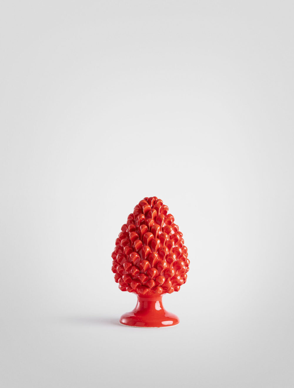 Pigna rossa cm. 15 Ceramica Bevilacqua