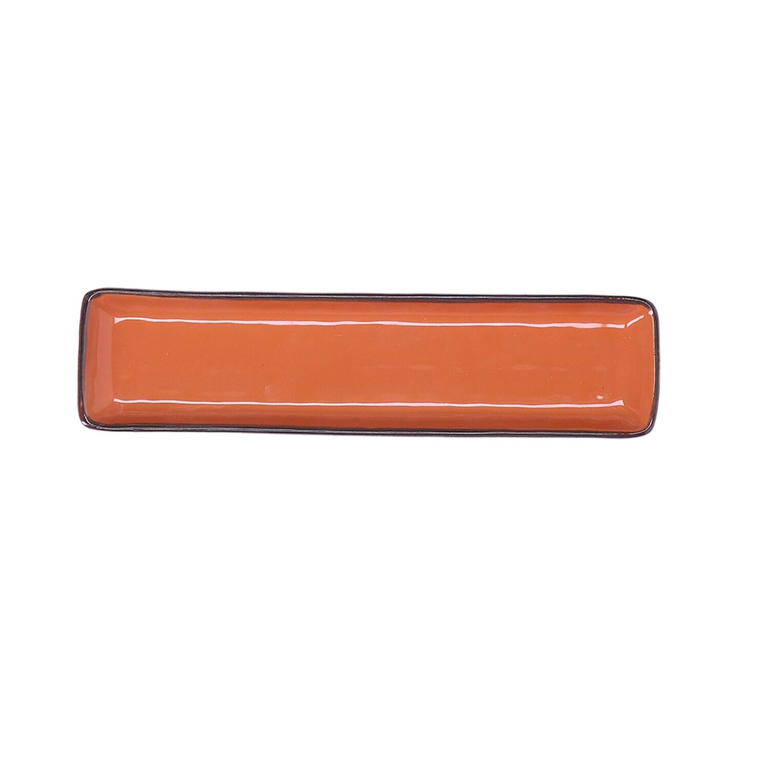 Vassoio rettangolare Concerto arancione 32x8 cm Vassoio rettangolare Concerto arancione 32x8 cm