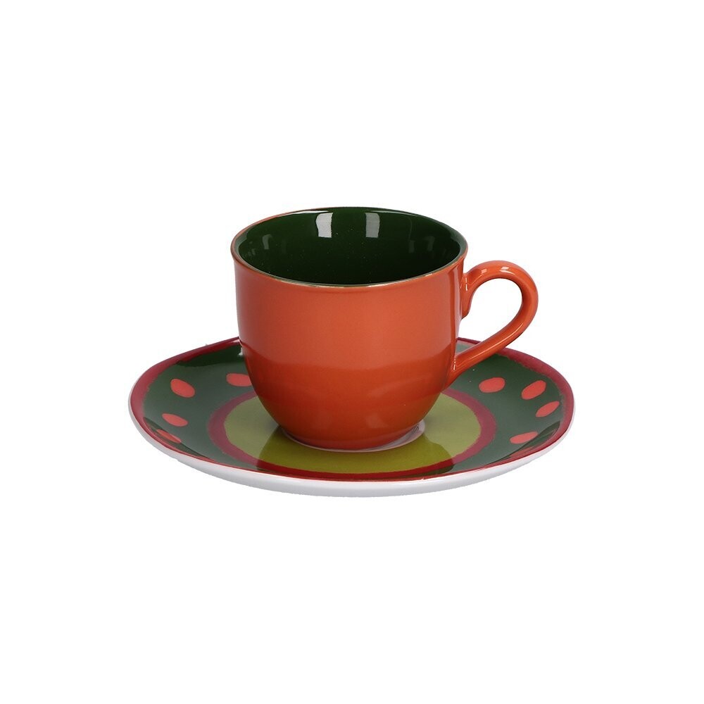 Tazza caffè c. p. 0,10 cc. Cozy Cottage Arancio