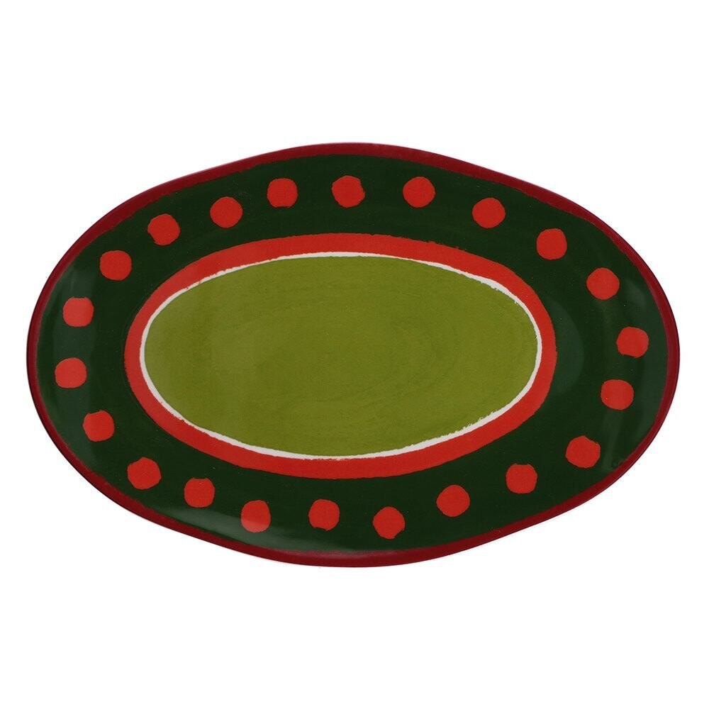 Vassoio Ovale Cozy Cottage cm38