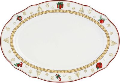 Vassoio ovale Christmas Edition 32 cm. Vassoio ovale Christmas Edition 32 cm.