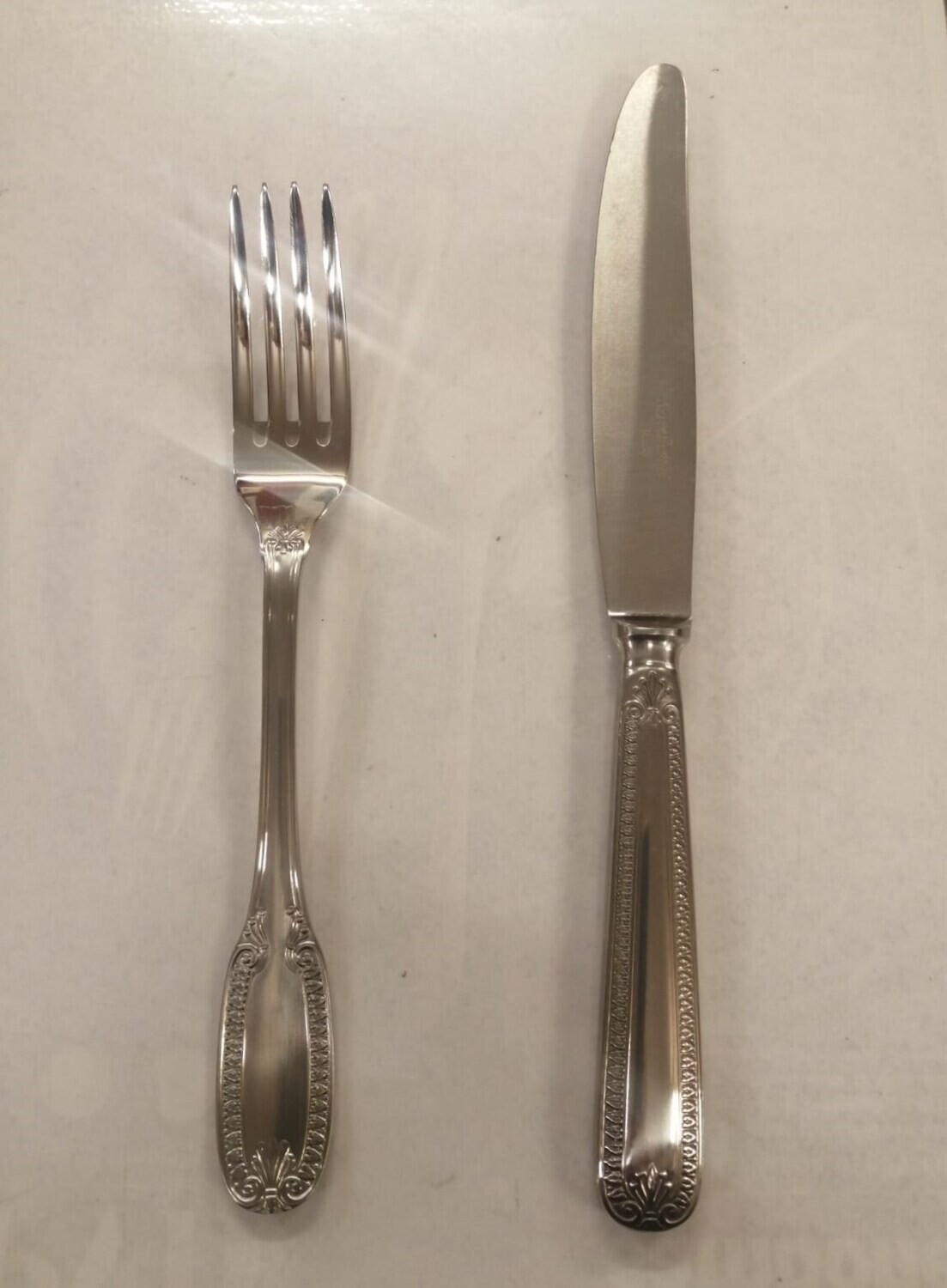 Servizio frutta 12 pezzi mod. 735 Impero acciaio inox Servizio frutta 12 pezzi mod. 735 Impero acciaio inox