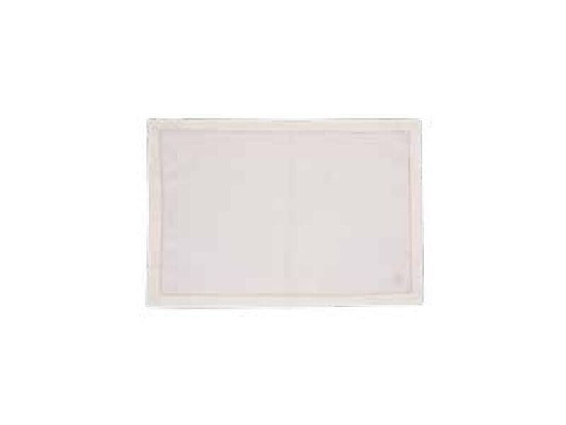 Tovaglietta rettangolare avorio in cotone 35x47 cm. Ammanto Tovaglietta rettangolare avorio in cotone 35x47 cm. Ammanto
