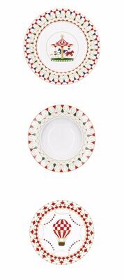 Servizio piatti 18 pz XMAS CAROUSEL Servizio piatti 18 pz XMAS CAROUSEL
