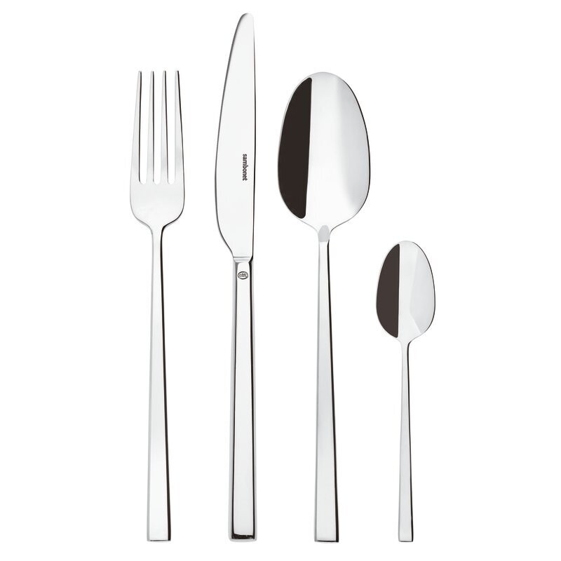 Serv. posate Rock 24 pezzi acciaio inox