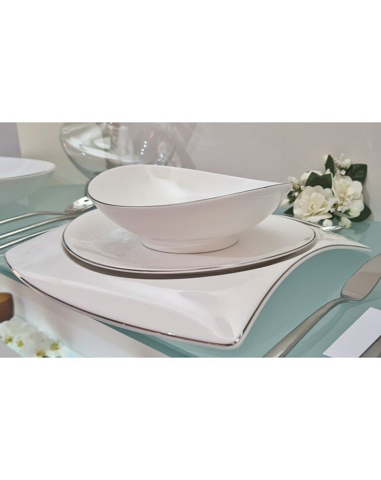Set 3 pz. posto tavola Mikko platino in Gift Box Set 3 pz. posto tavola Mikko platino in Gift Box