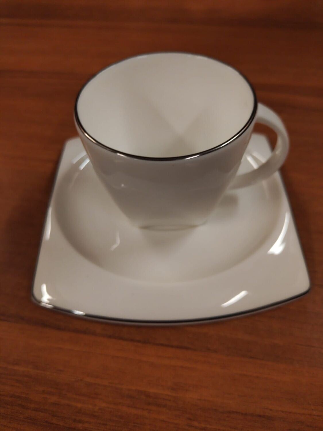 Tazza caffè c. piattino  Mikko platino