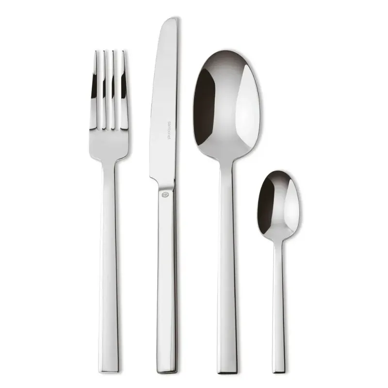 Servizio posate Neutra 24 pezzi acciaio inox
