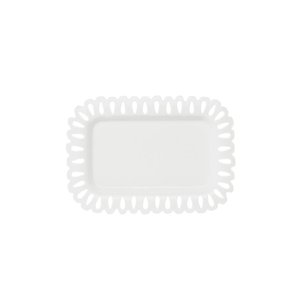 Vassoio rett. traforato GIULIETTA 31x22 Vassoio rett. traforato GIULIETTA 31x22