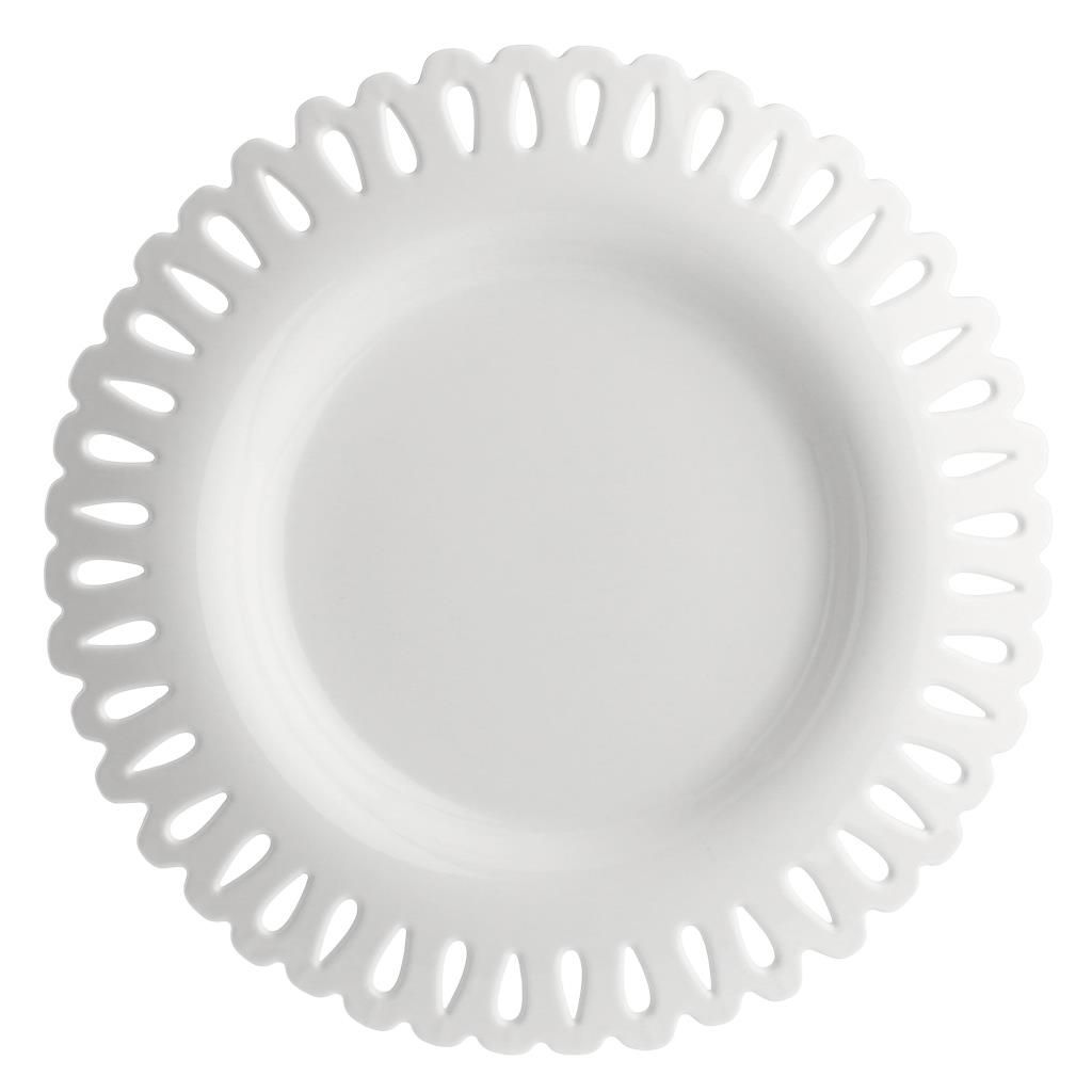 Piatto tondo traforato cm. 31 GIULIETTA