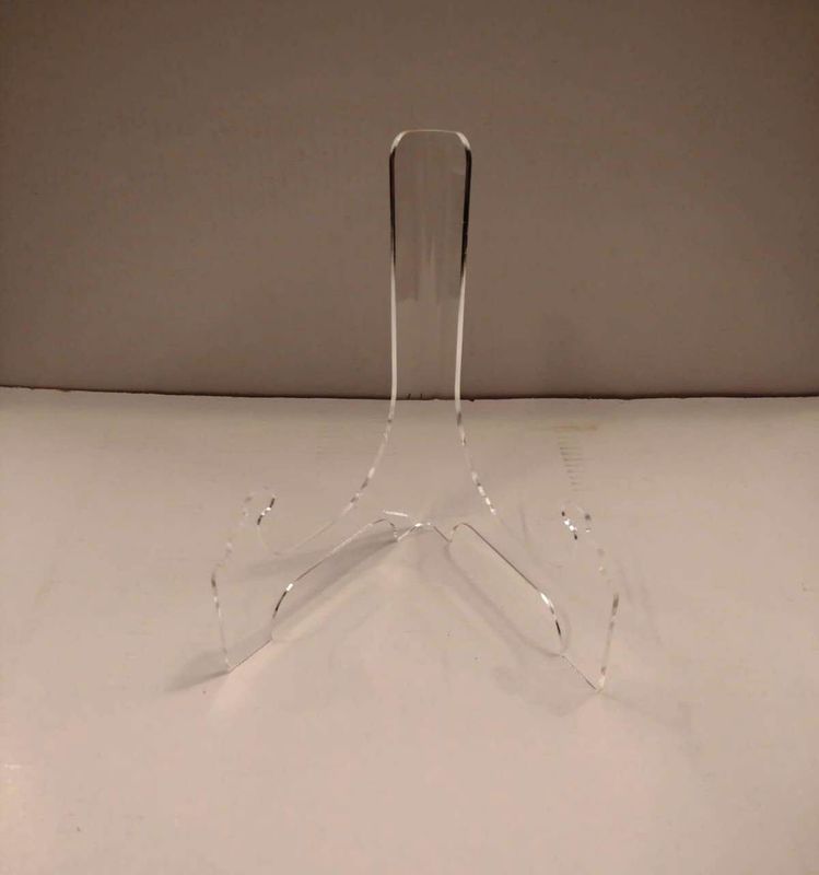 Reggipiatto plexiglas trasparente