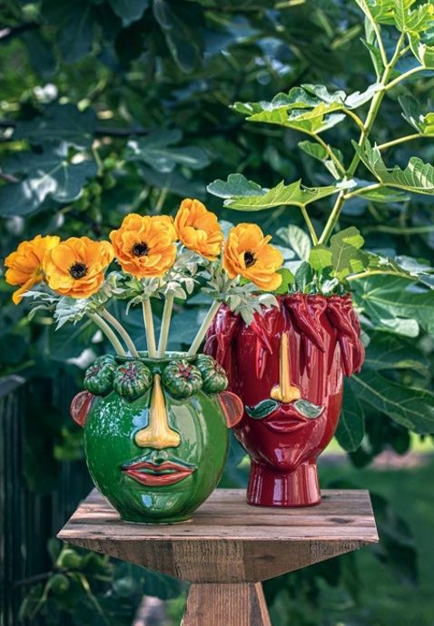 Vaso M verde ARCIBOLDO