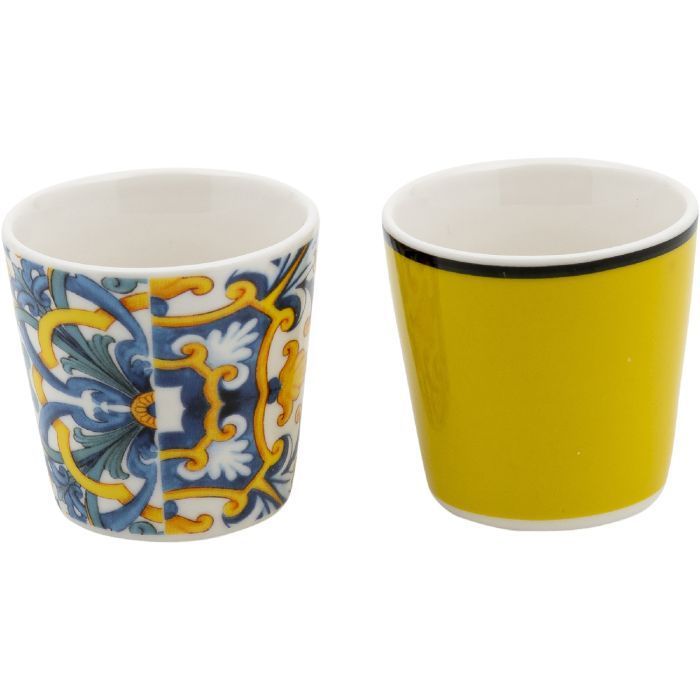 Set 2 bicchierini caffè Milano-Bari 90 ml. Set 2 bicchierini caffè Milano-Bari 90 ml.