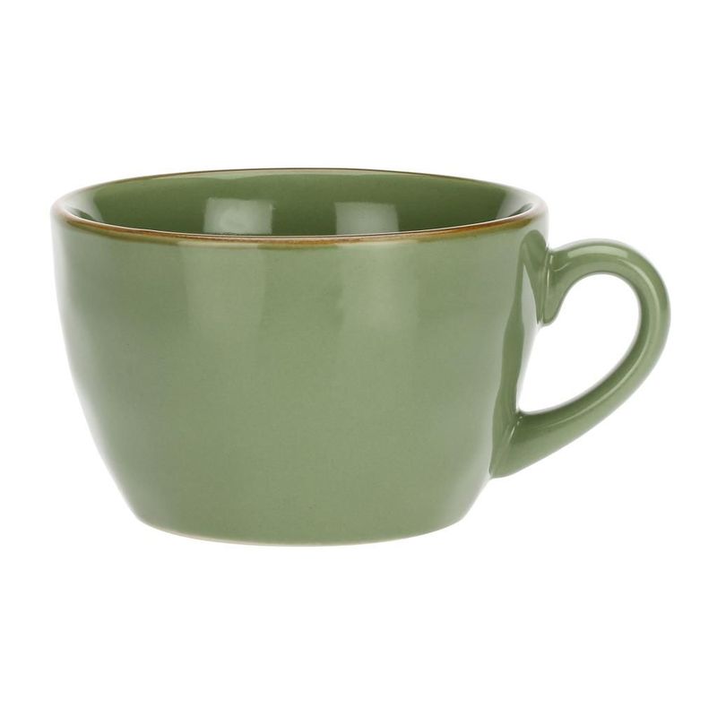 Tazza colazione Concerto verde oliva 420 cc Tazza colazione Concerto verde oliva 420 cc