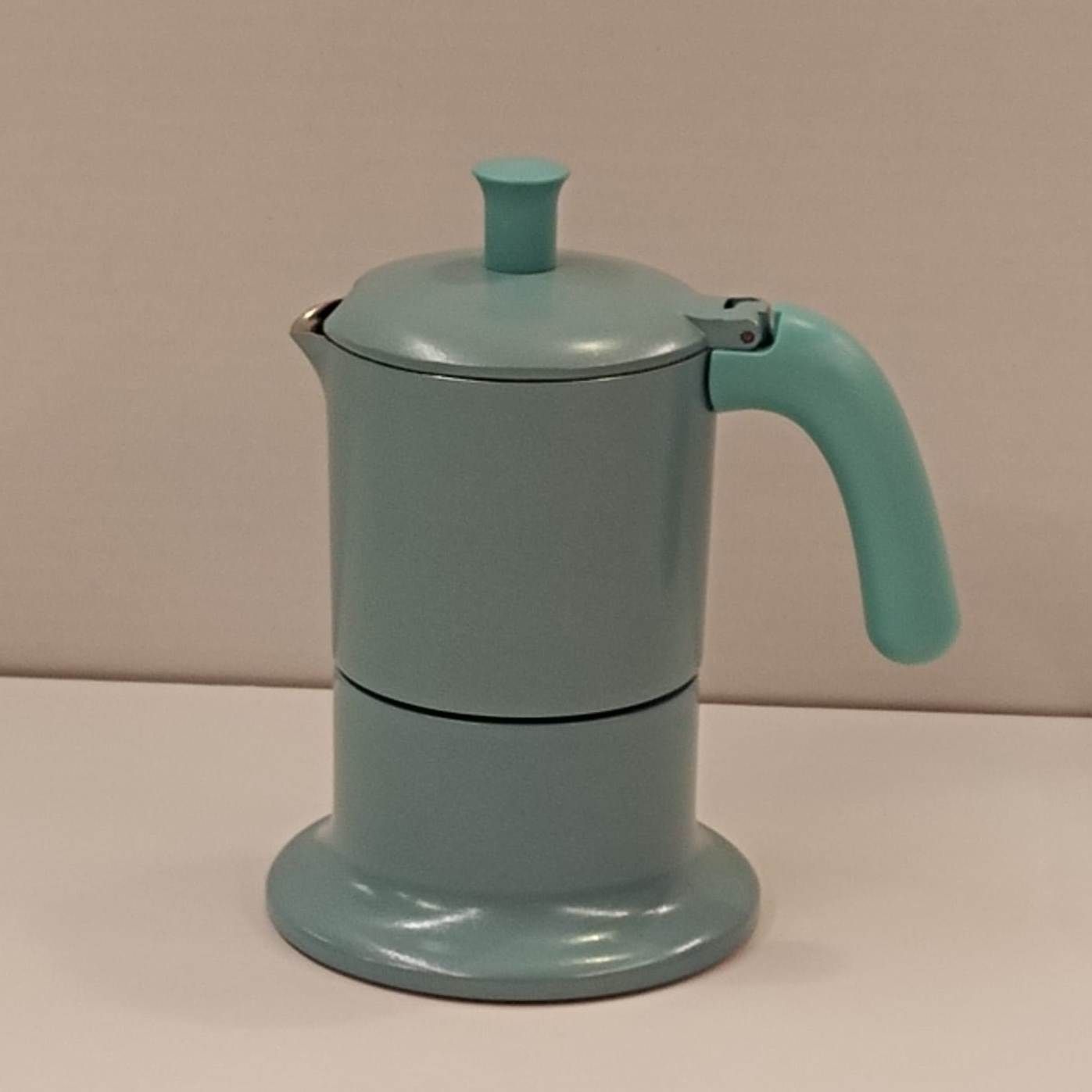 Caffettiera Colibrì azzurra 3 tazze induzione