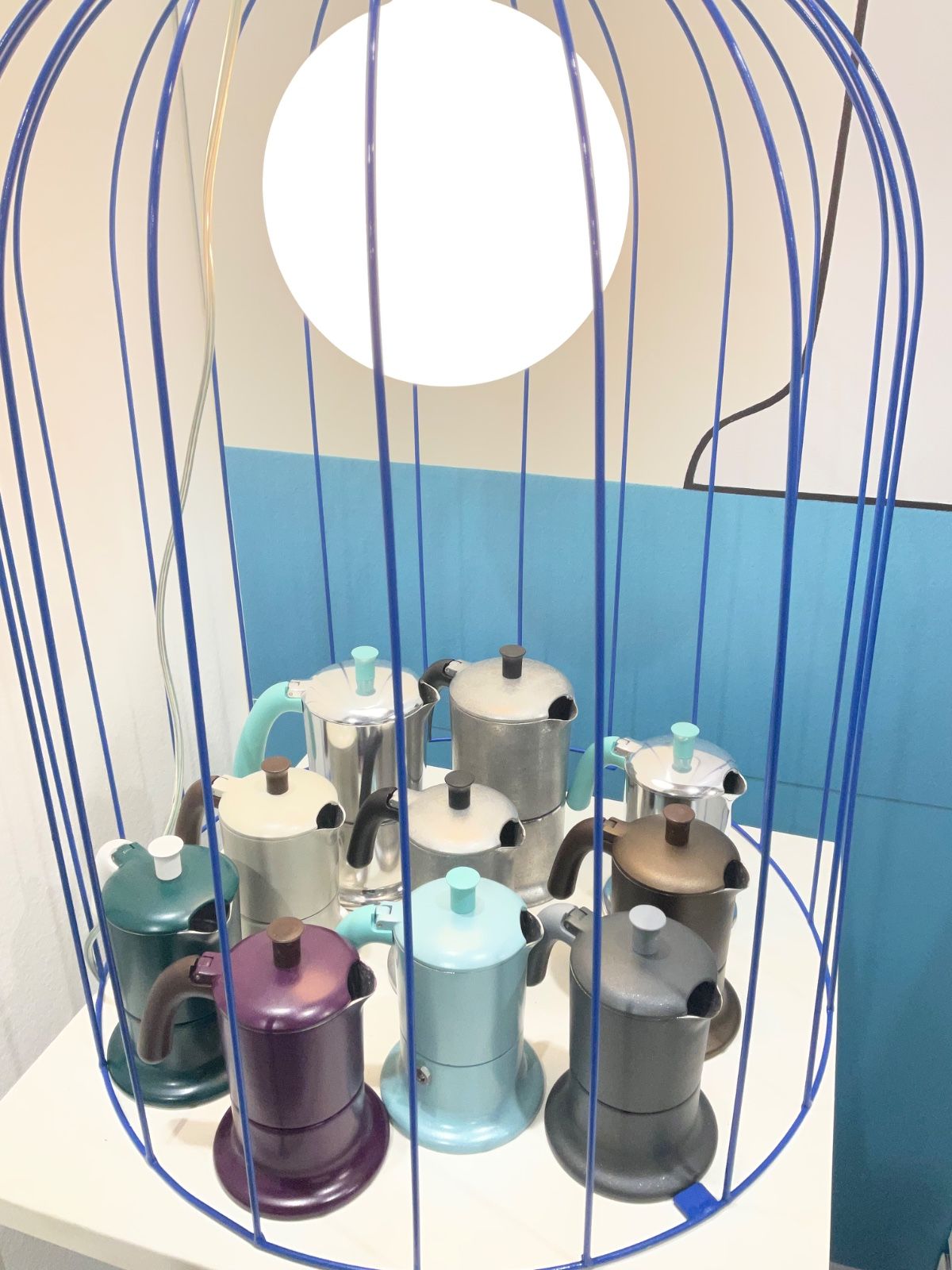 Caffettiera Libellula rame 3 tazze Gas